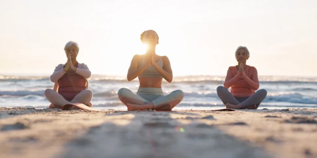 Beachfront Yoga