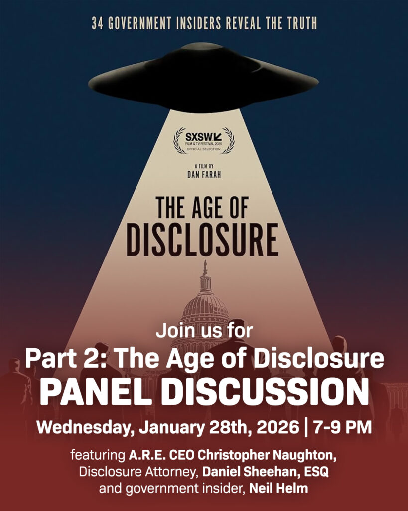 PART 2: The Age of Disclosure Expert Panel Discussion